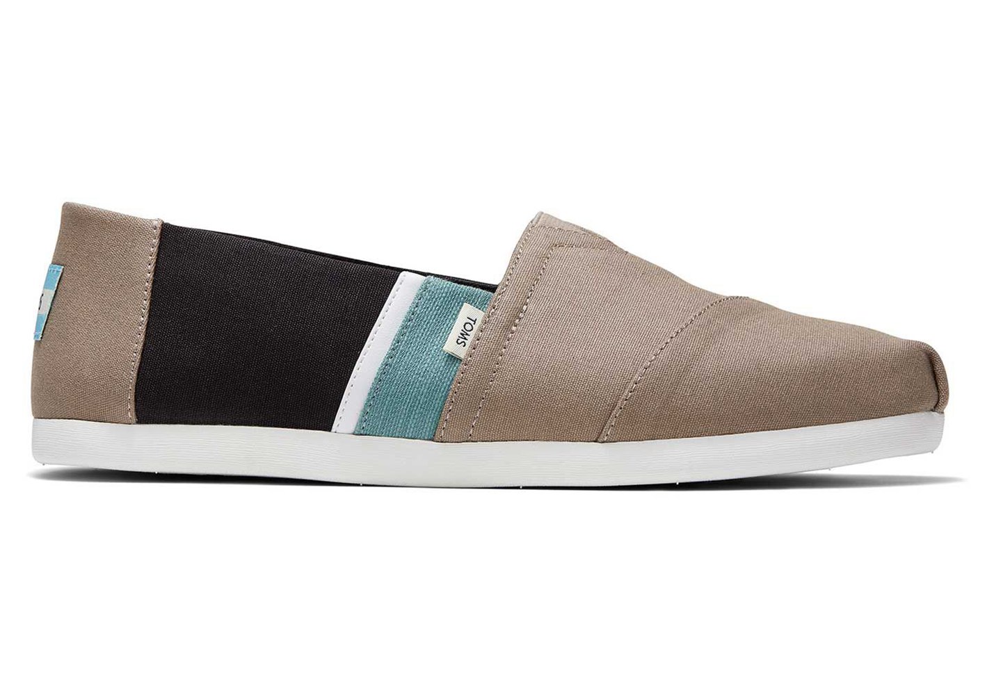 Toms Espadryle Męskie Brązowe - Alpargata Color Block - 48GBNMCQH